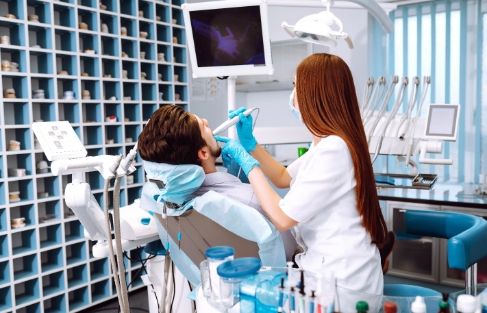 Dentist Providing Quality Dental Services